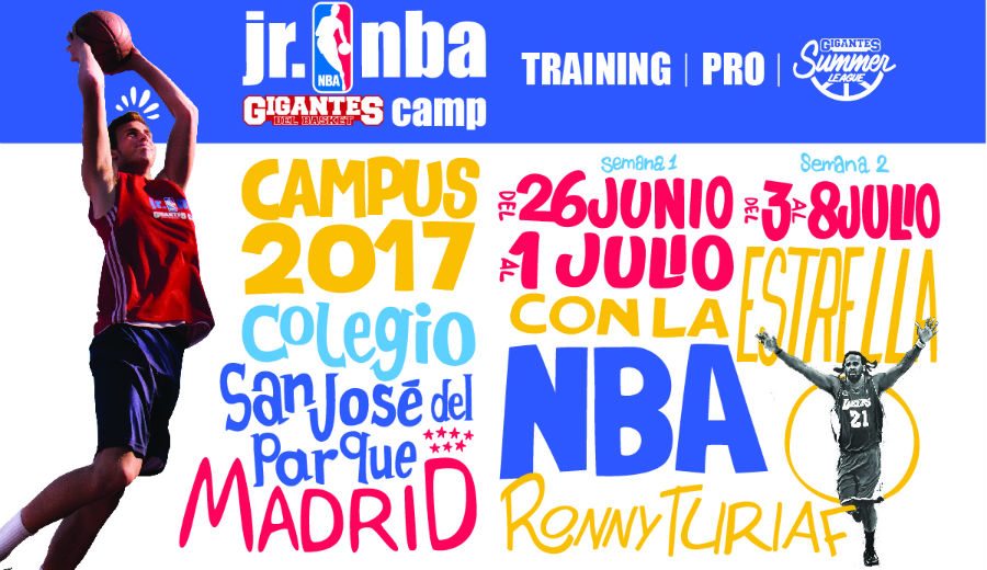 ¿Estuviste con los Globetrotters en Madrid? Revisa el número del cartel del Jr. NBA Gigantes Camp: ¡tiene premio!