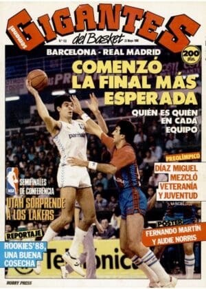 Barcelona – Real Madrid. Comenzó la final más esperada (Nº133 mayo 1988)0