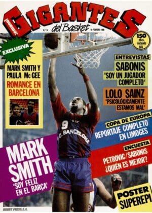 Mark Smith: «Soy feliz en el Barça» (Nº14 febrero 1986)0
