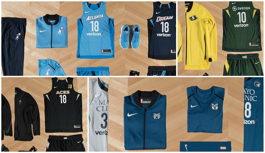 patrocinador Disciplina Levántate La WNBA hace oficiales los nuevos uniformes para la próxima temporada