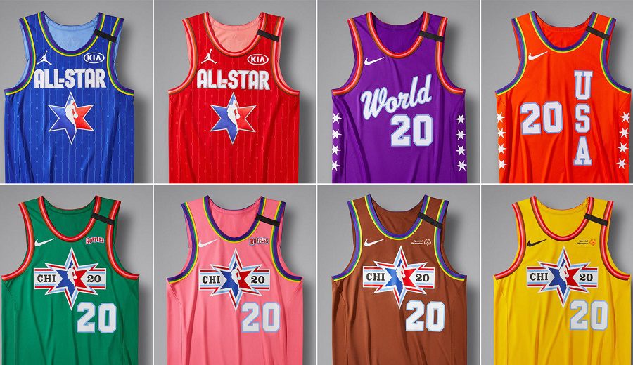 Pase para saber Infrarrojo Determinar con precisión 8 uniformes para el All Star NBA 2020 y su explicación
