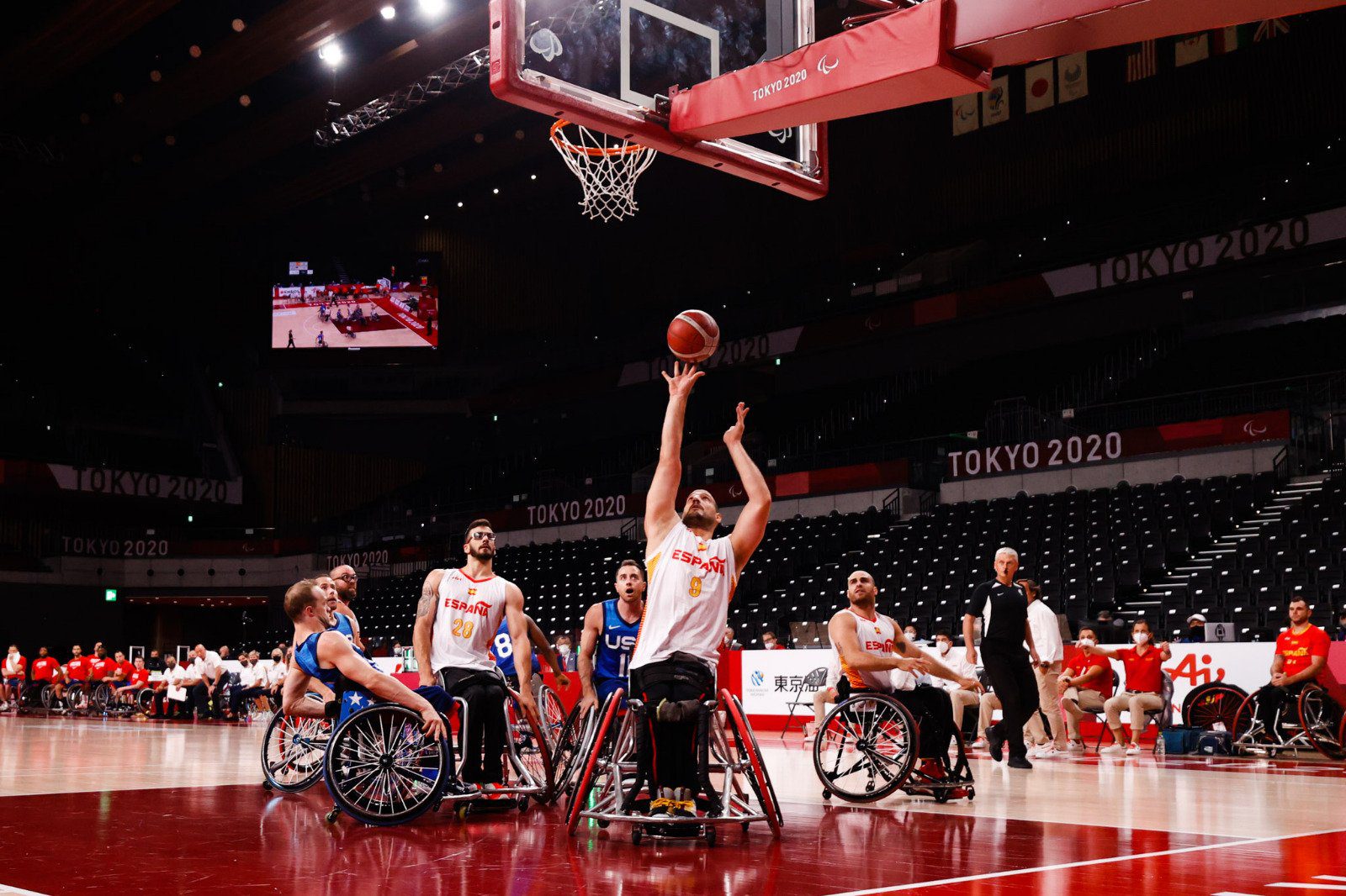 Spain falls into the hands of the United States and will fight for the bronze medal at the Paralympic Games