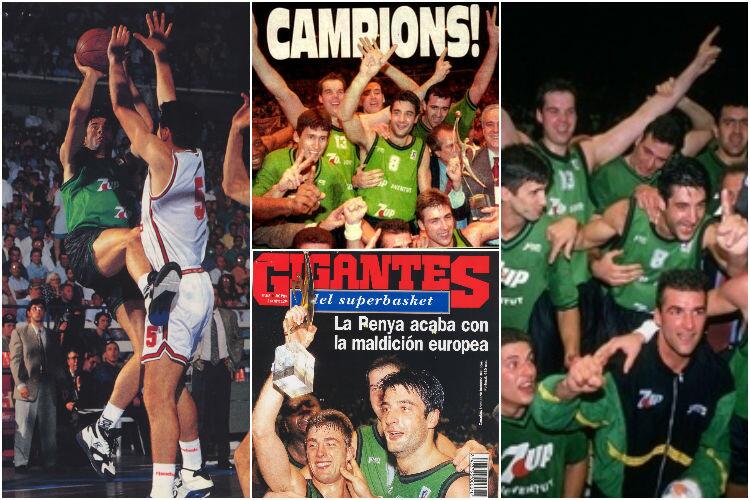 Antoni Daimiel recuerda a la Penya Campeona de Europa: «Joventut 1994, aquel año maravilloso»